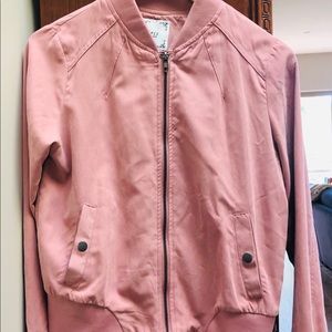 Rose colored jacket